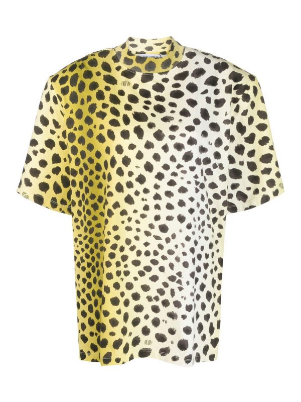 The Attico T-Shirt - Jaune