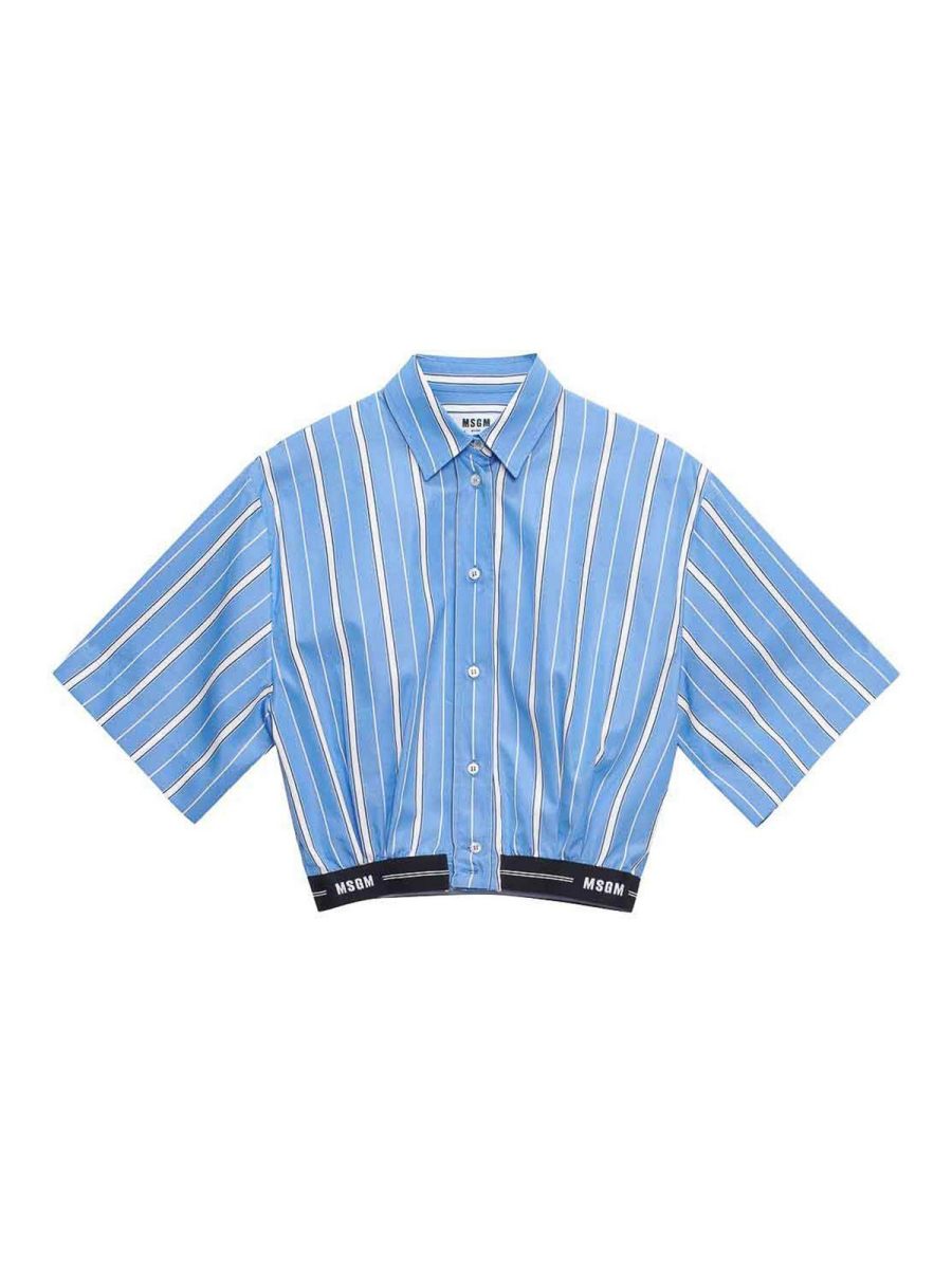 M. S.G. M. Chemise - Bleu