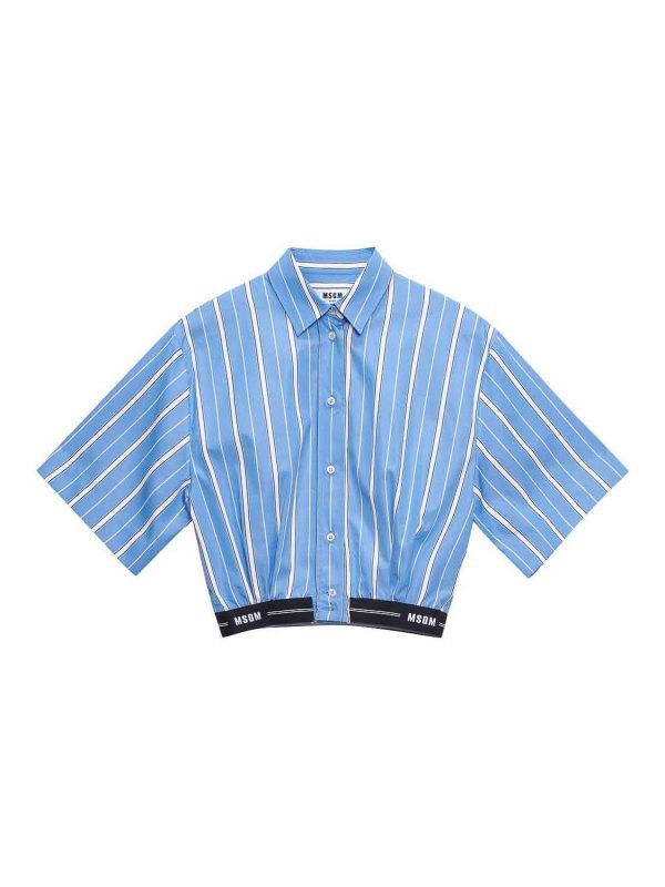 M. S.G. M. Chemise - Bleu