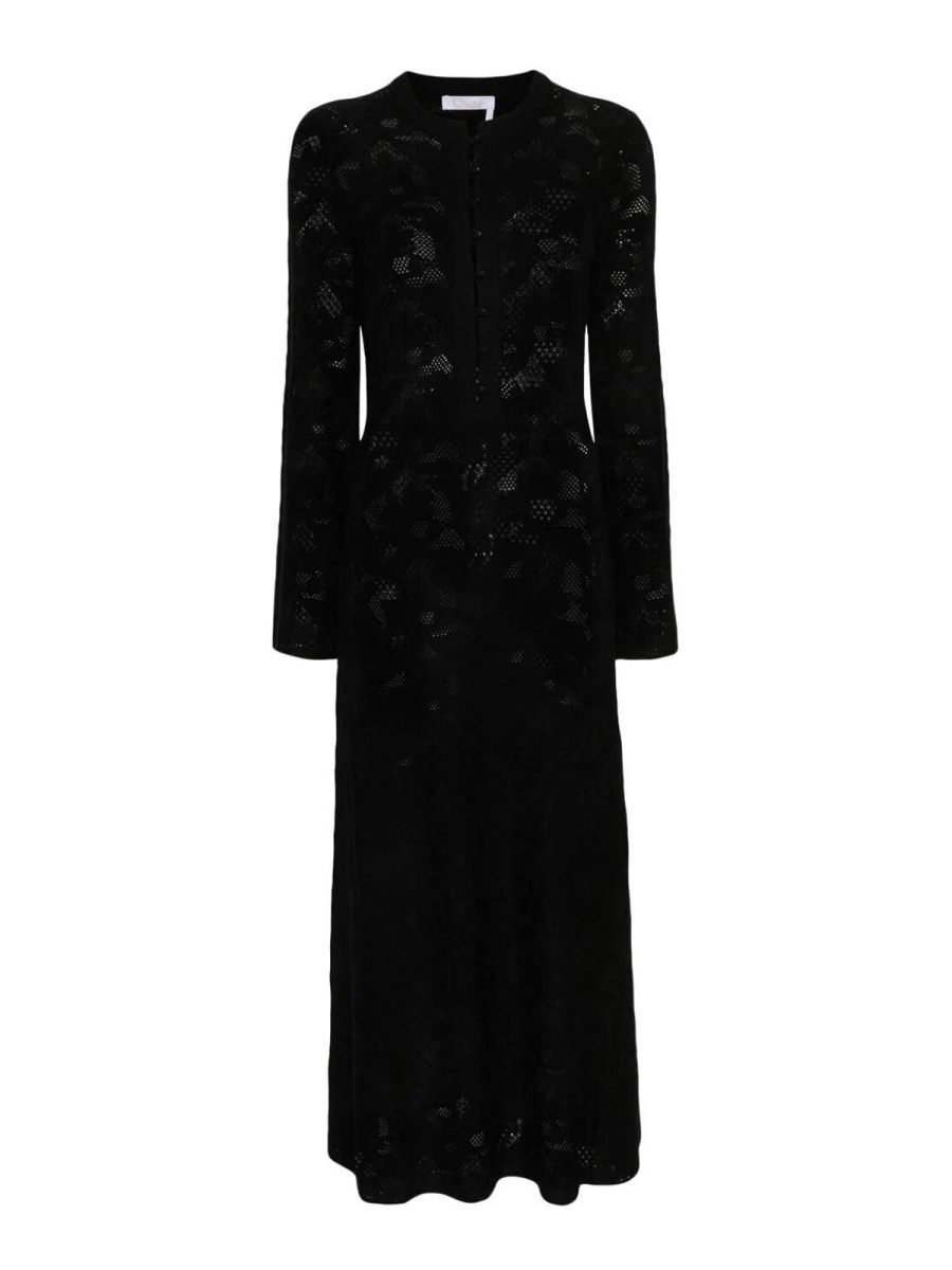 Chloe' Robe De Soirée - Noir