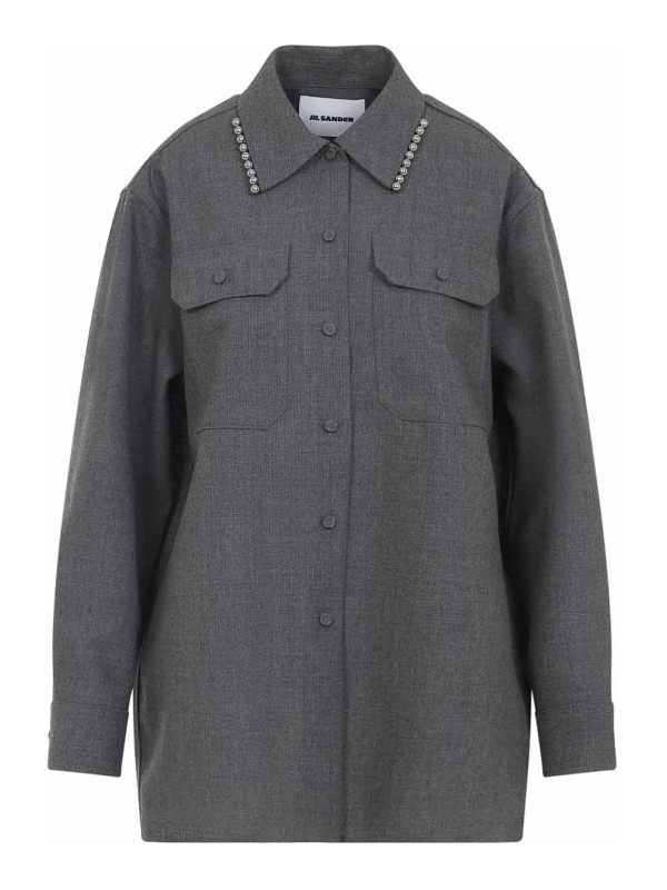 Jil Sander Chemise - Gris