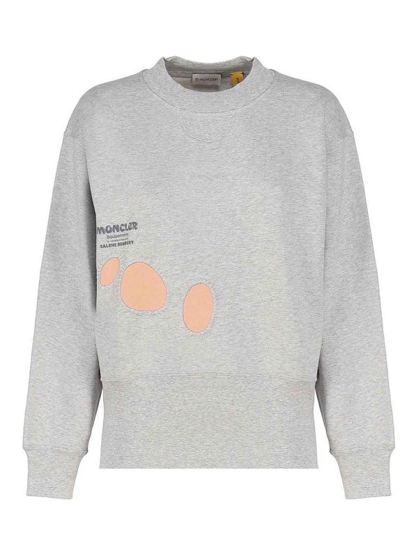 Moncler Sweat-Shirts - Gris