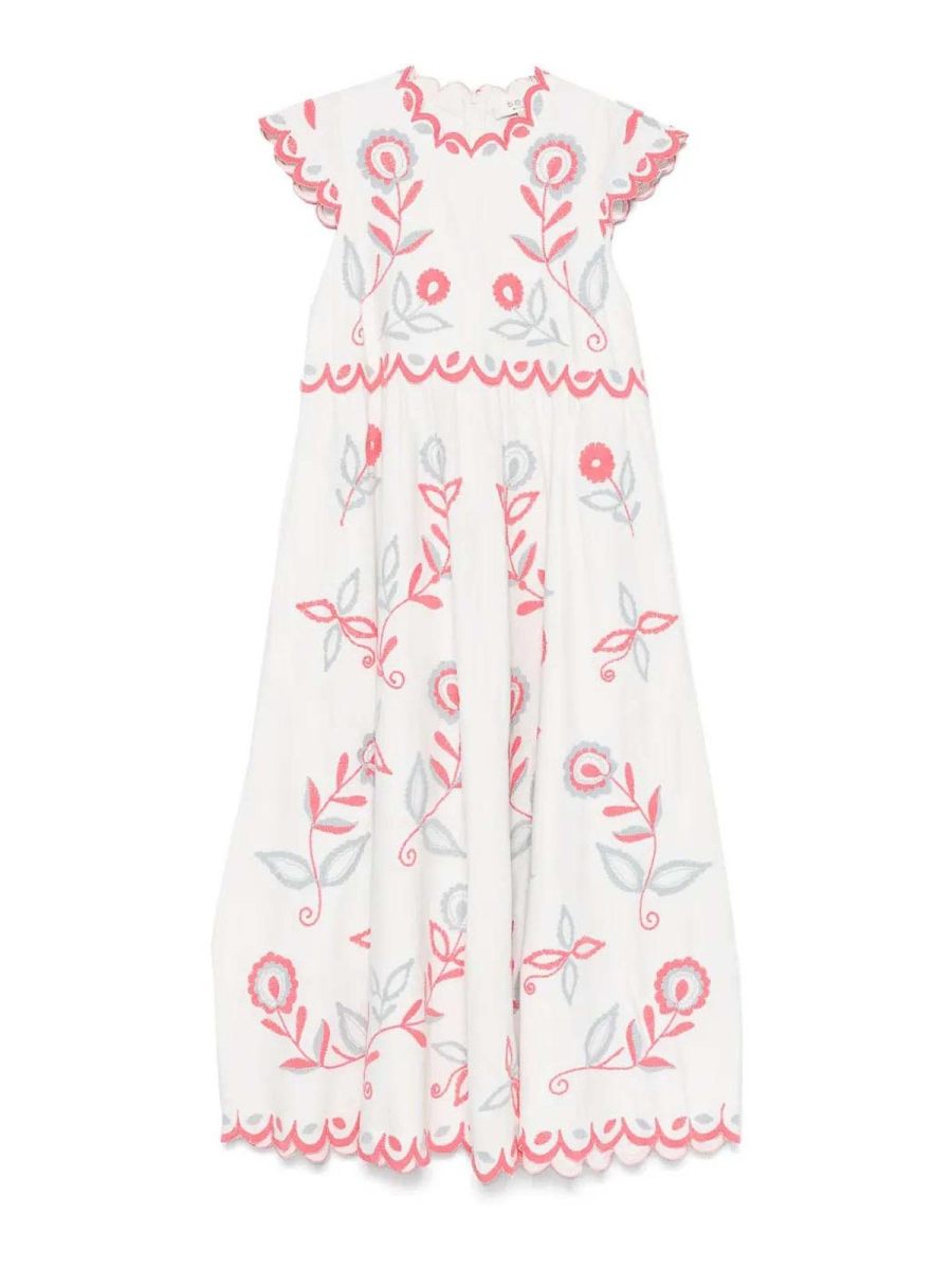 Sea Robe Au Genou - Blanc