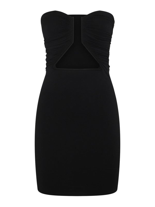 Rick Owens Robe Courte - Noir