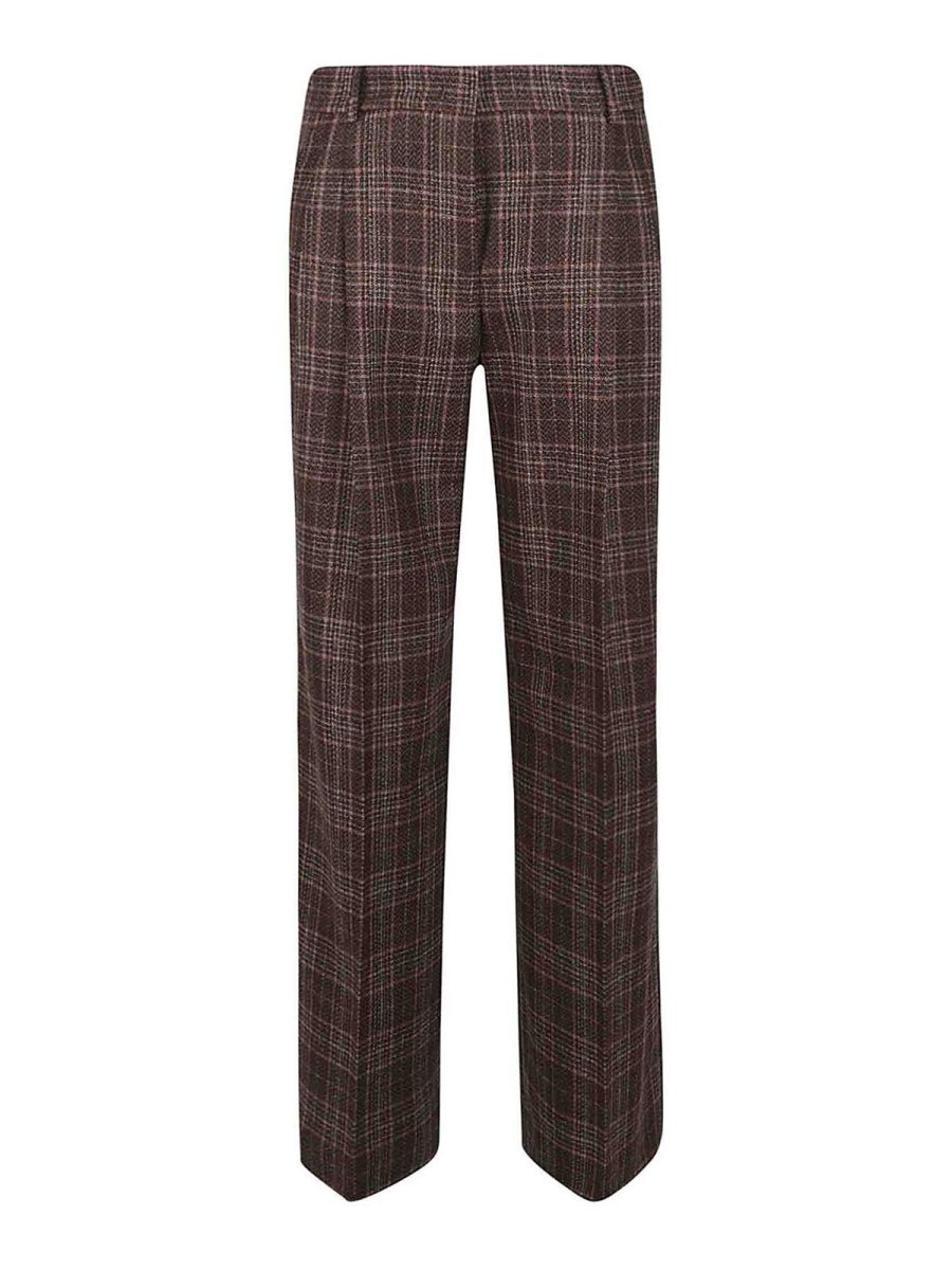 Quelledue Pantalons Décontractés - Marron