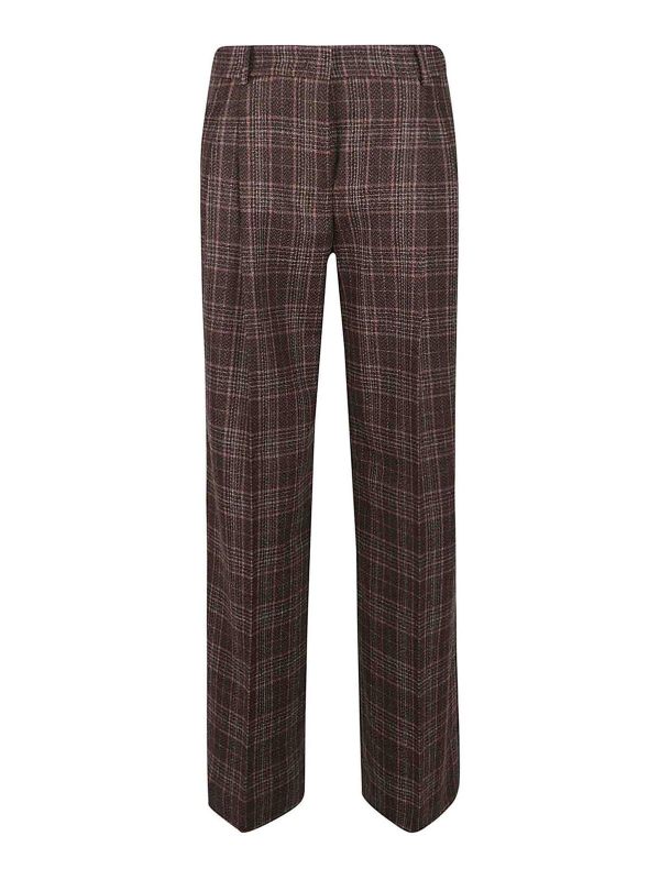 Quelledue Pantalons Décontractés - Marron