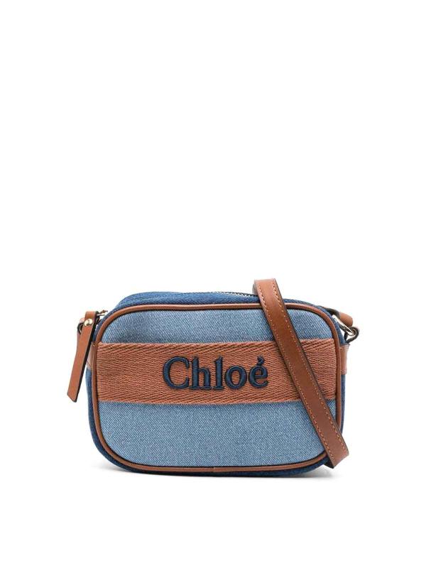 Chloe' Sac Bandoulière - Bleu