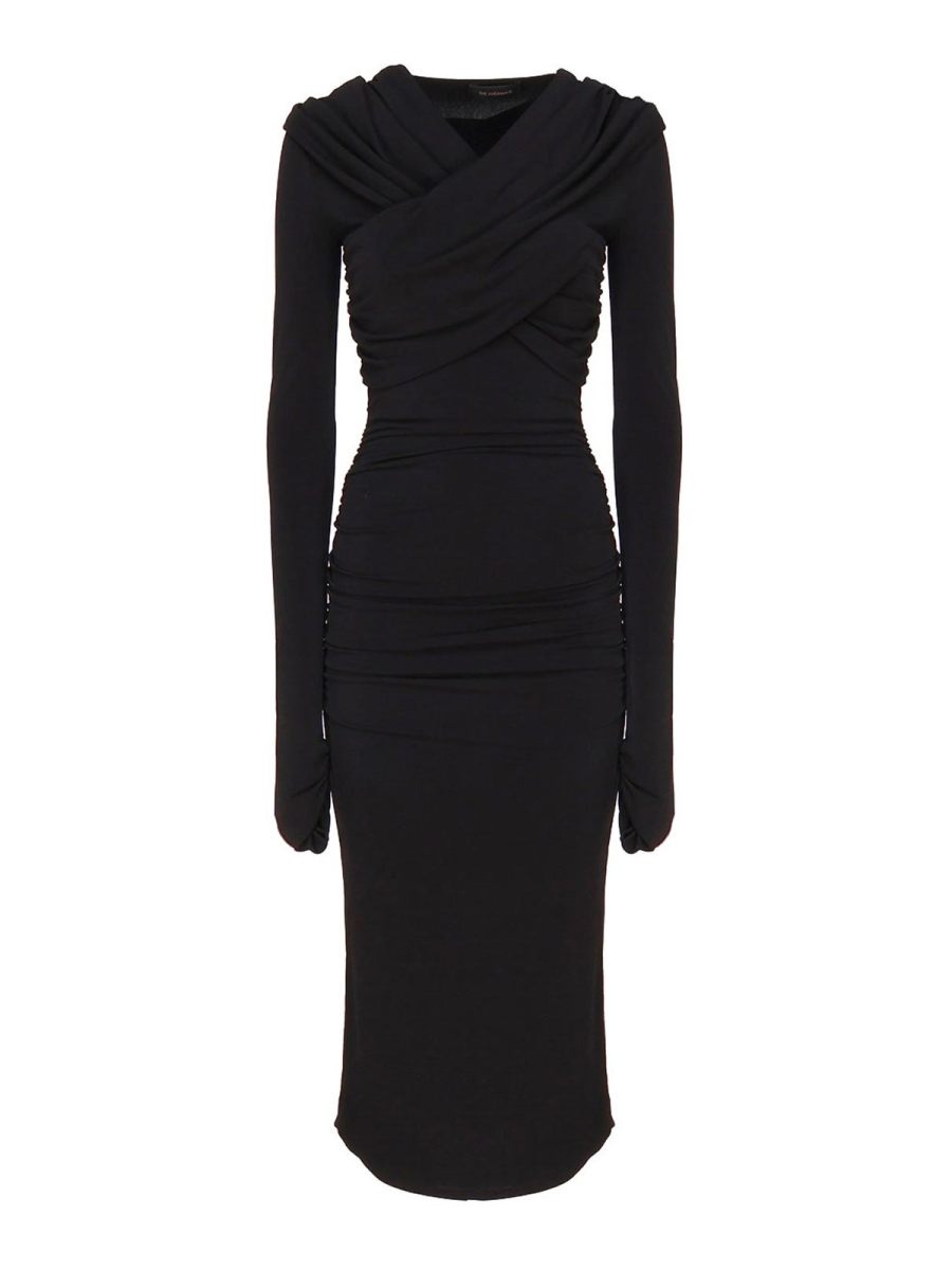 The Andamane Robe Au Genou - Noir