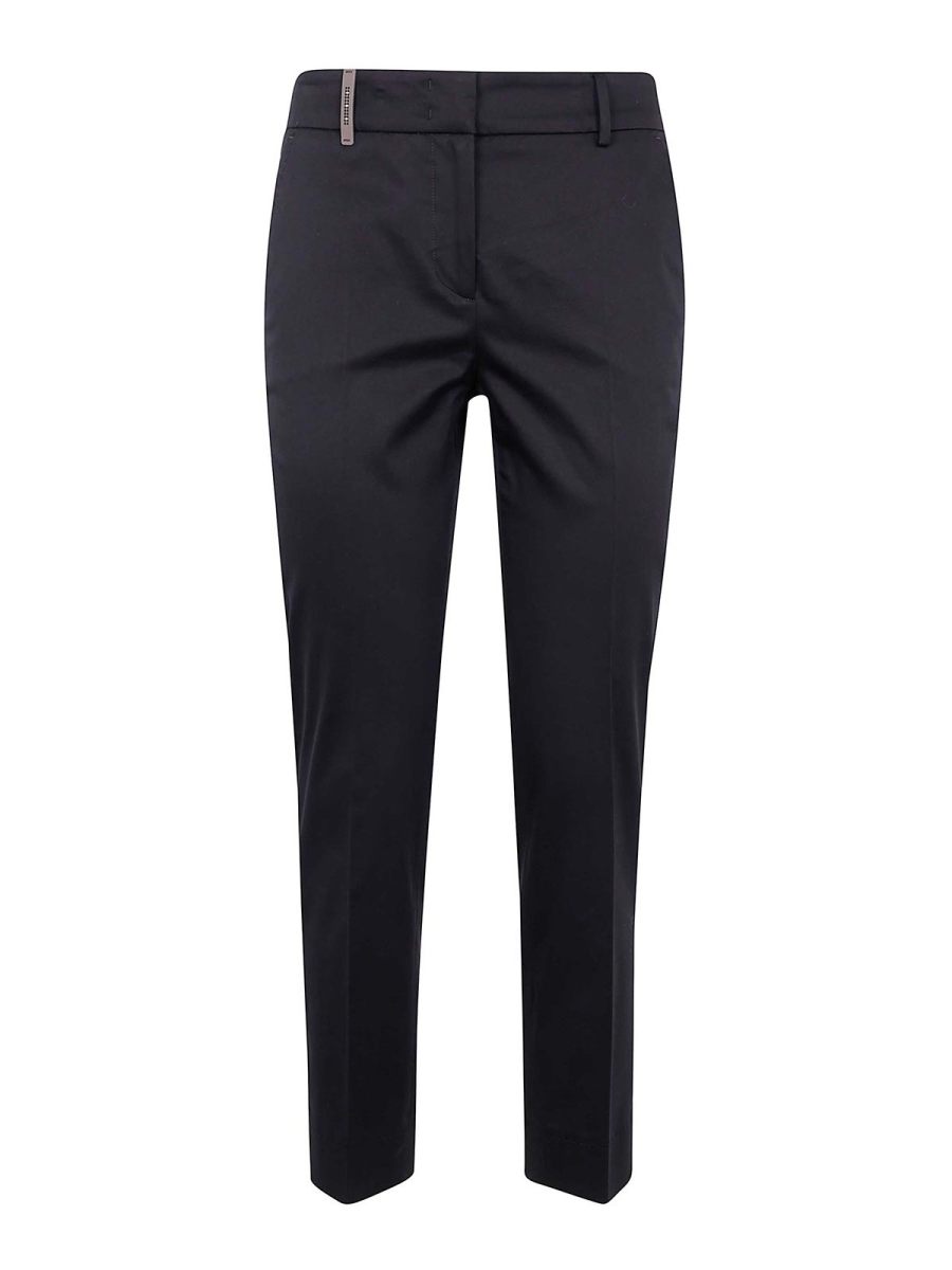 Peserico Pantalons Décontractés - Noir
