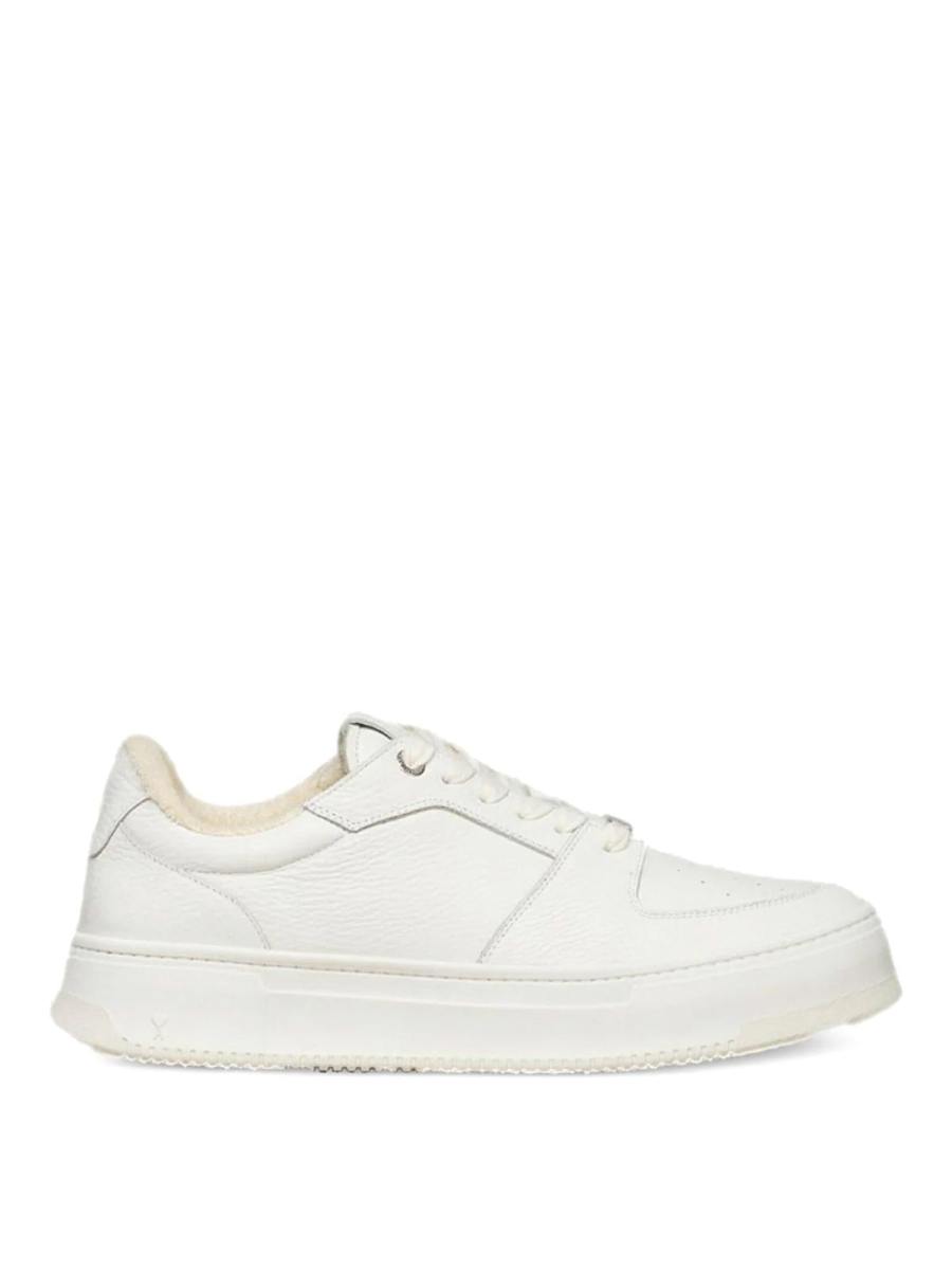 Ami Paris Chaussures À Lacets - Blanc