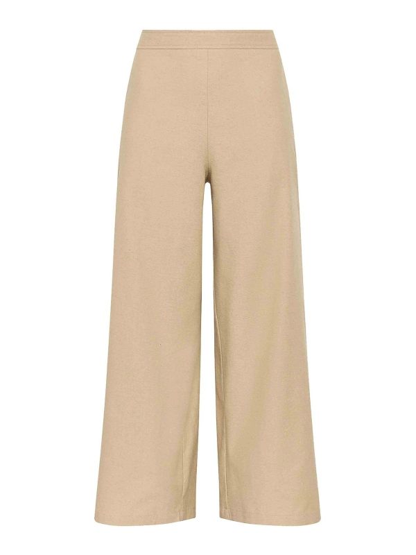 Maliparmi Pantalons Décontractés - Camel