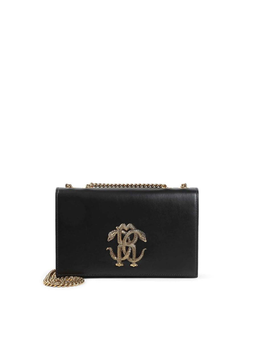 Roberto Cavalli Sac Bandoulière - Noir