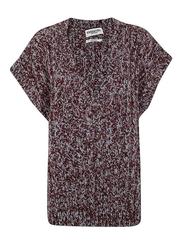 Essentiel Antwerp Pull Col Rond - Marron