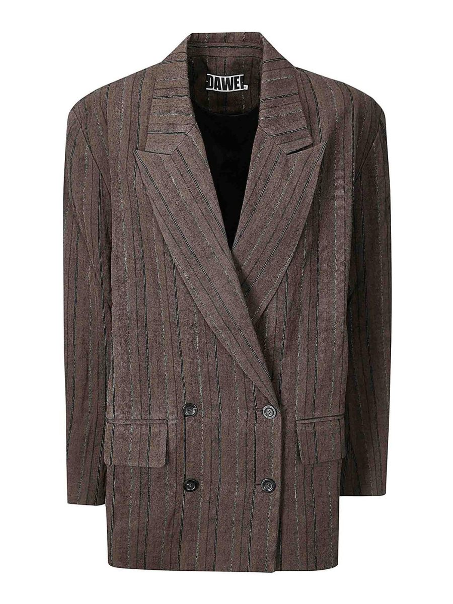 Dawei Veste Casual - Marron