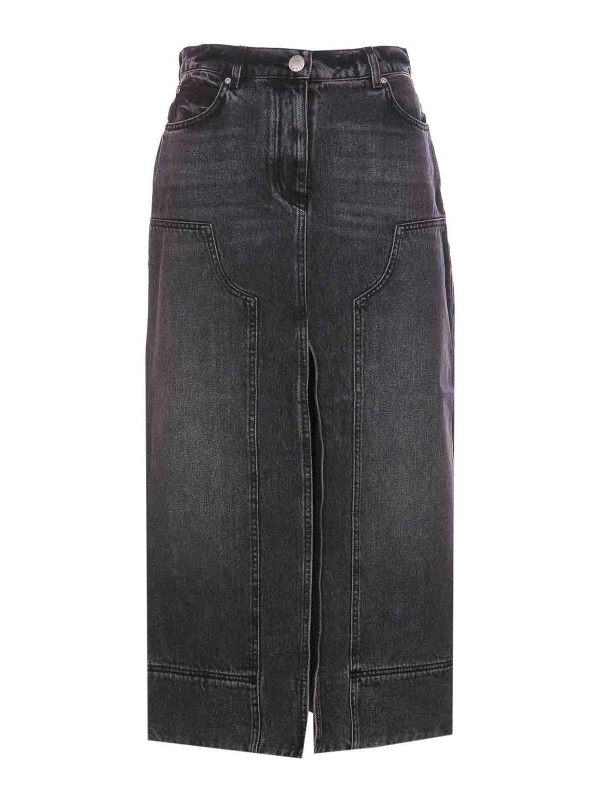 Pinko Jupe Midi - Gris
