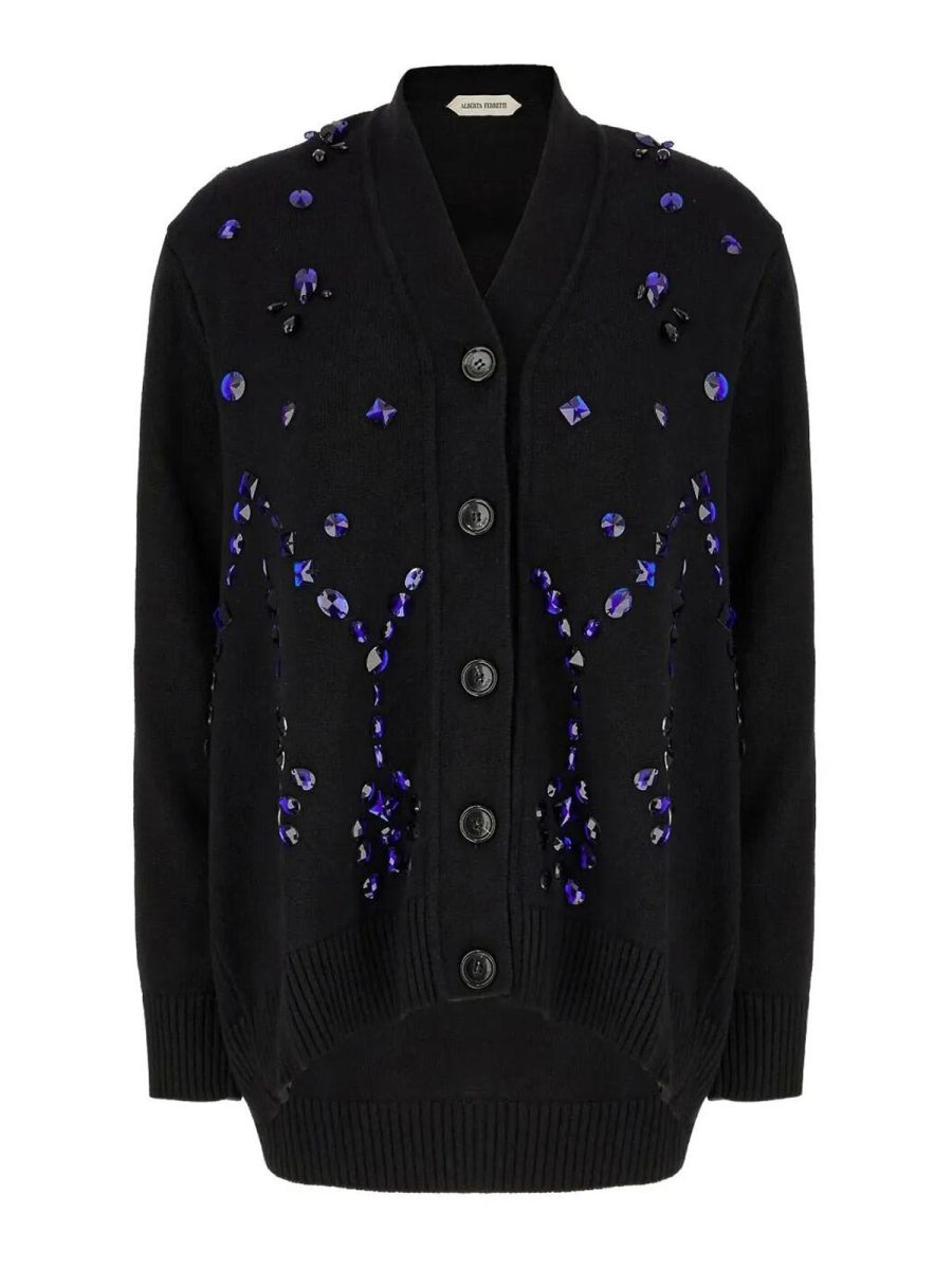 Alberta Ferretti Cardigan - Noir