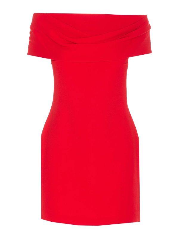 Solace London Robe Courte - Rouge