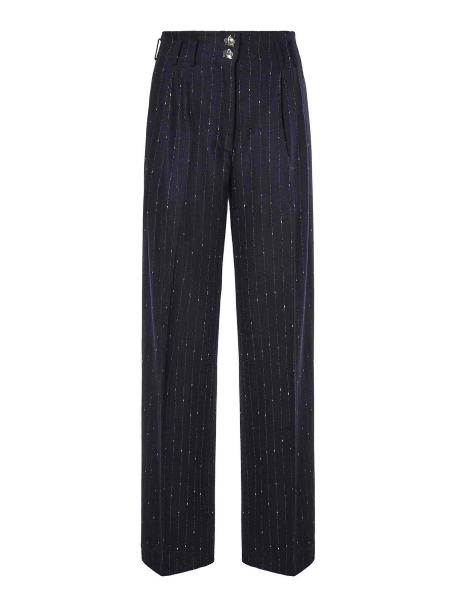 Genny Pantalons Décontractés - Bleu