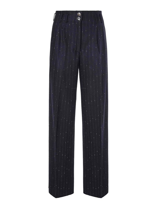 Genny Pantalons Décontractés - Bleu