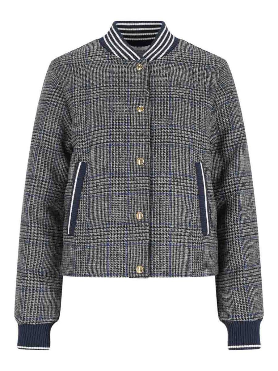 Thom Browne Veste Casual - Gris