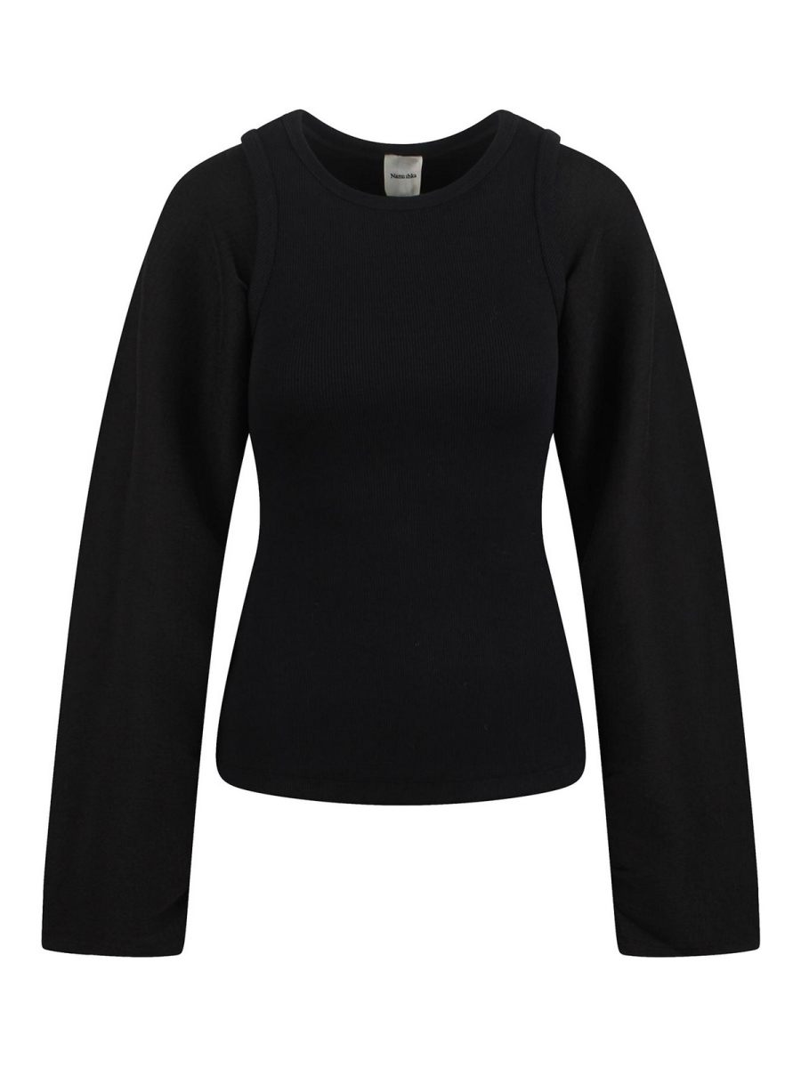 Nanushka Top - Noir