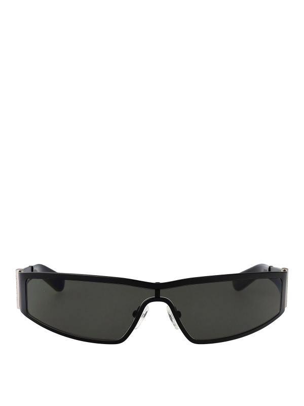 Alexander Mcqueen Lunettes De Soleil - Noir