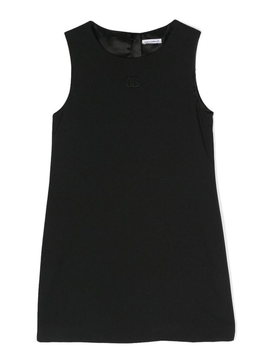 Dolce & Gabbana Jr Robe Courte - Noir