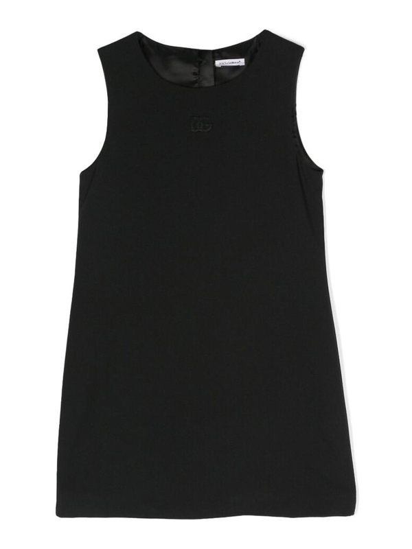 Dolce & Gabbana Jr Robe Courte - Noir