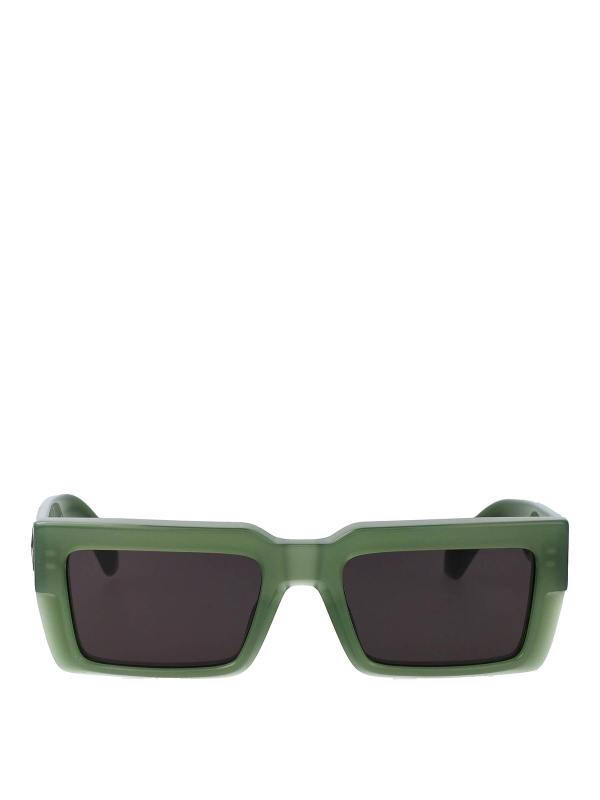 Off-White Lunettes De Soleil - Vert