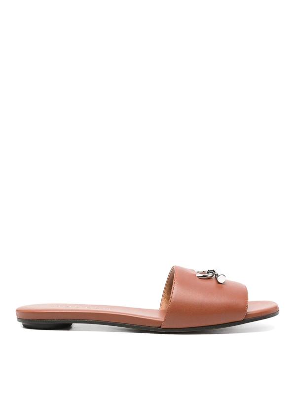 Alexander Mcqueen Sandales - Marron
