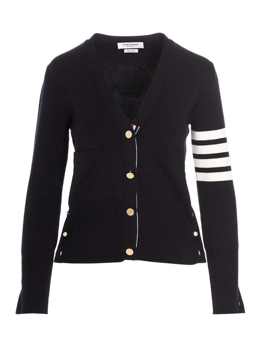 Thom Browne Cardigan - Bleu
