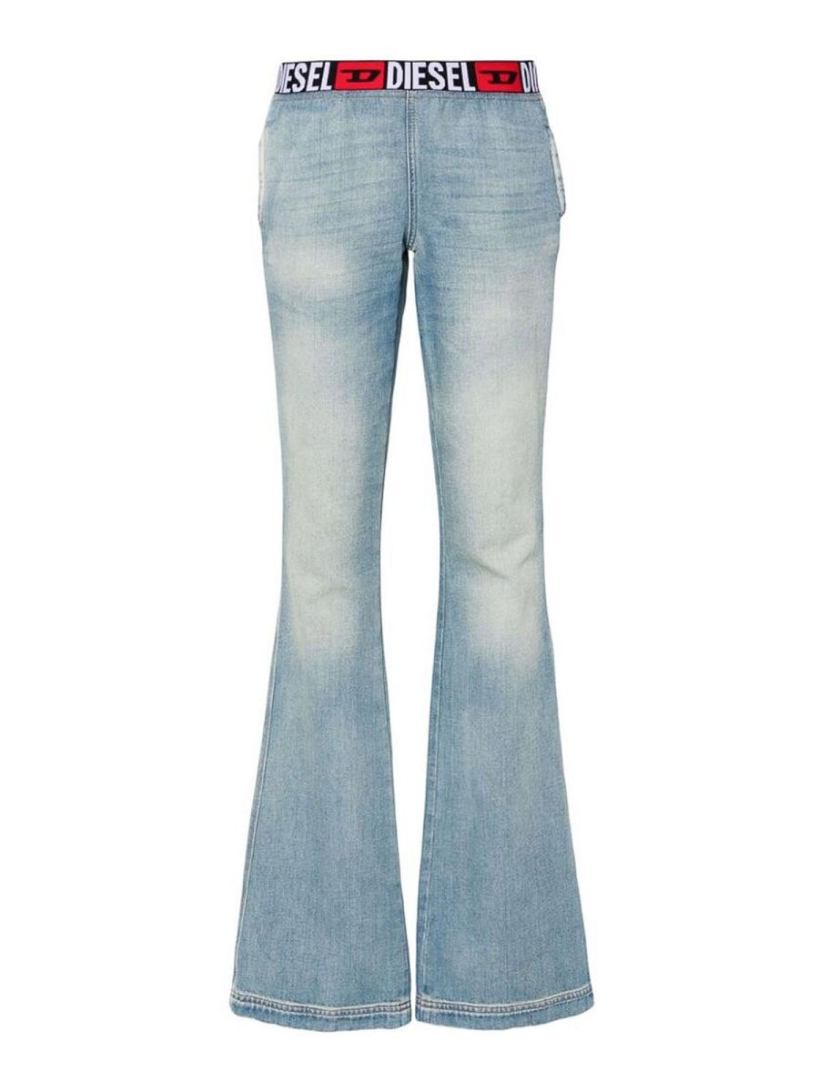 Diesel Jean Droit - Bleu