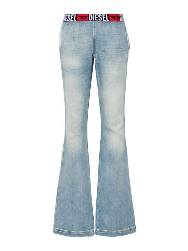 Diesel Jean Droit - Bleu