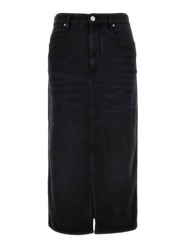 Isabel Marant Jupe Midi - Noir