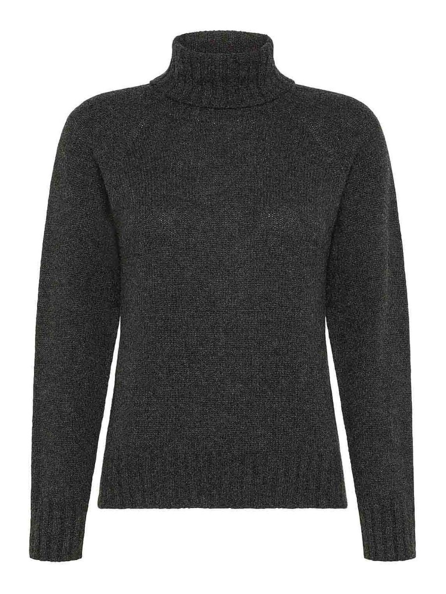 Seventy Pull Col Roulé - Gris Foncé