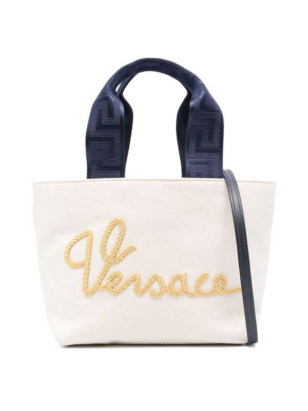Versace Young Sac Cabas - Beig