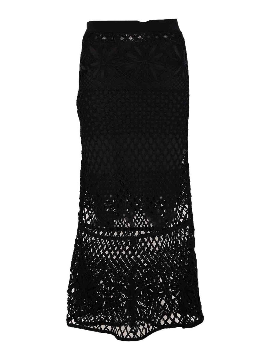 Pinko Jupe Midi - Noir