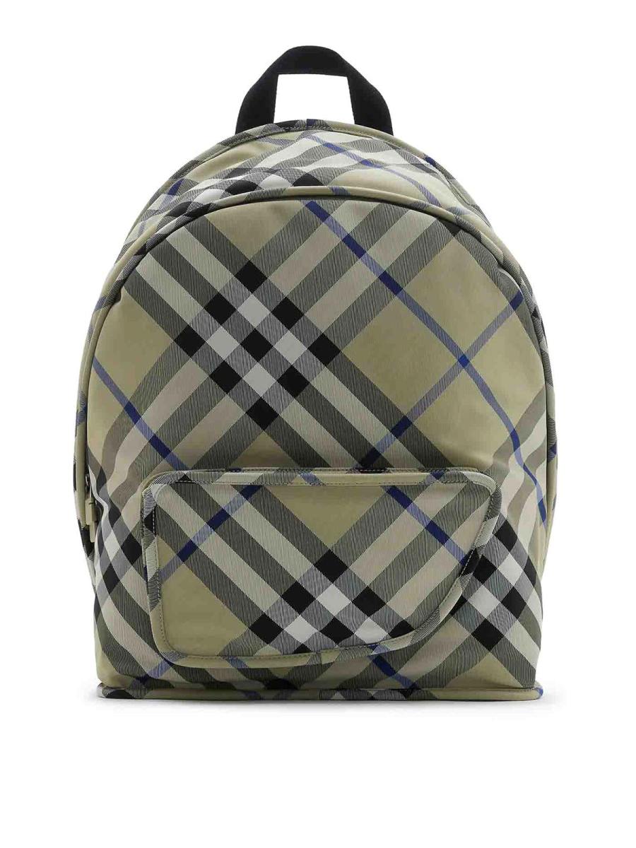 Burberry Sac À Dos - Vert