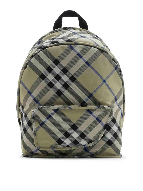 Burberry Sac À Dos - Vert