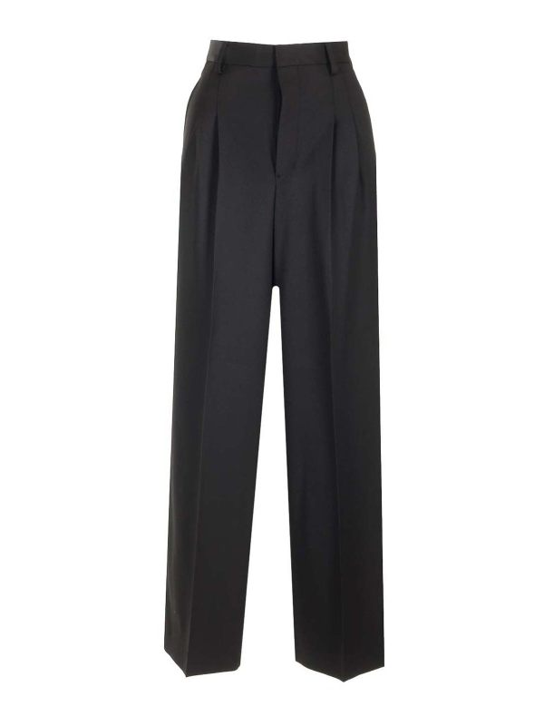 Ami Paris Pantalons Décontractés - Noir