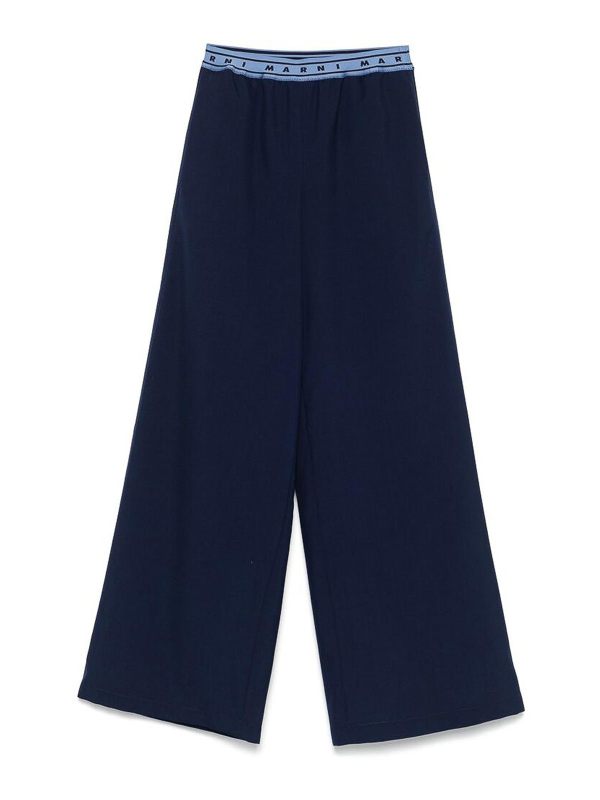 Marni Pantalons Décontractés - Bleu