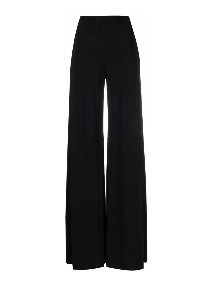 Norma Kamali Pantalons Décontractés - Noir