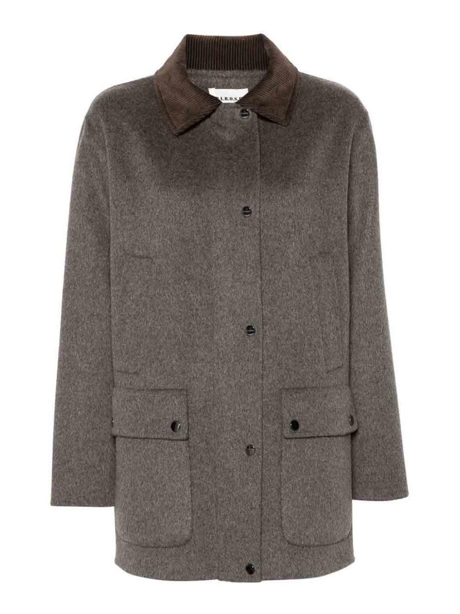 P. A.R. O.S. H. Veste Casual - Marron