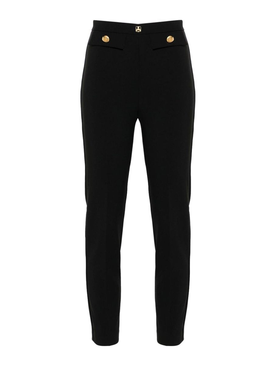 Elisabetta Franchi Pantalons Décontractés - Noir