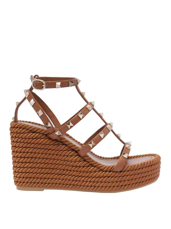 Valentino Garavani Sandales - Marron
