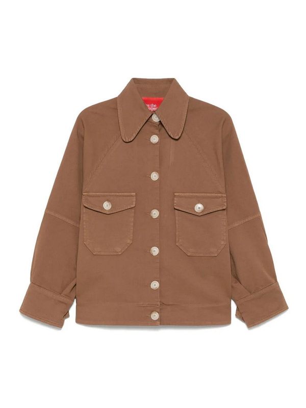 Merci Veste Casual - Marron