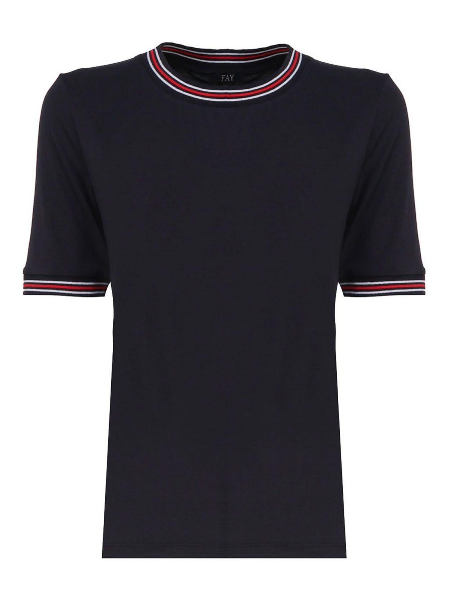 Fay T-Shirt - Bleu