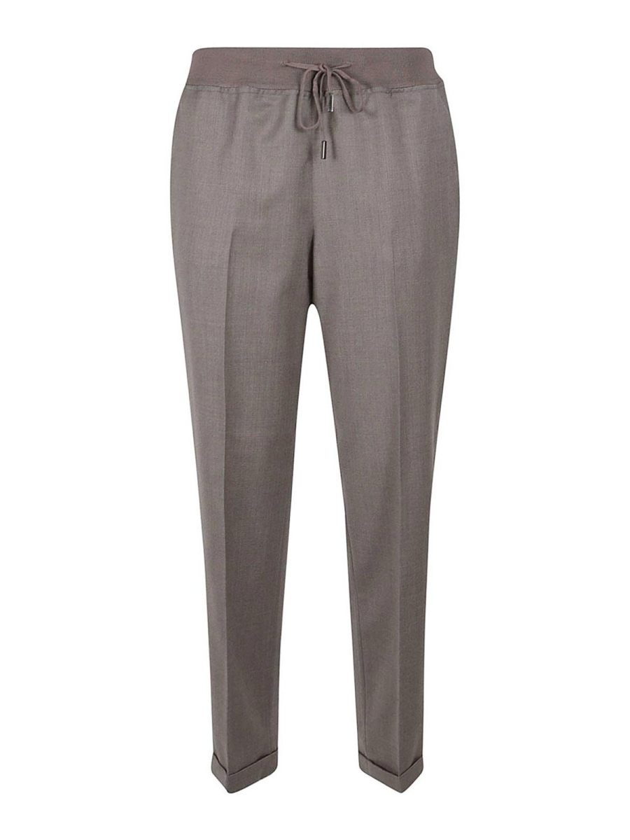 Quelledue Pantalons Décontractés - Beige