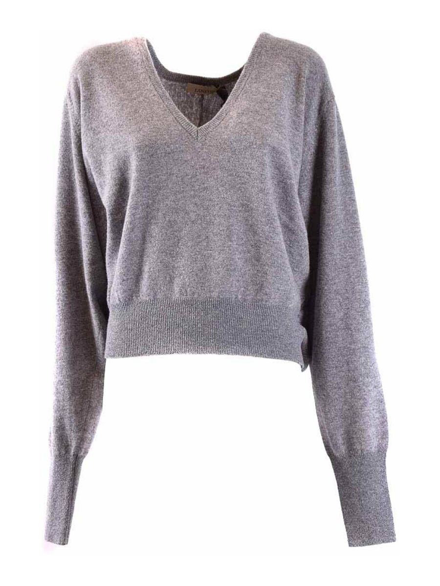 Laneus Pull Col Rond - Gris