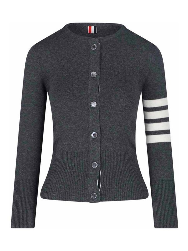 Thom Browne Cardigan - Gris
